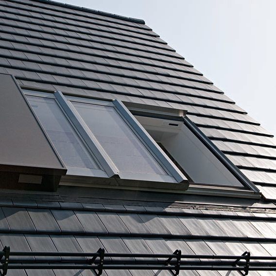 Dreiteilige Dachfenster-Kombination – Schaaf & Dornhöfer Aachen