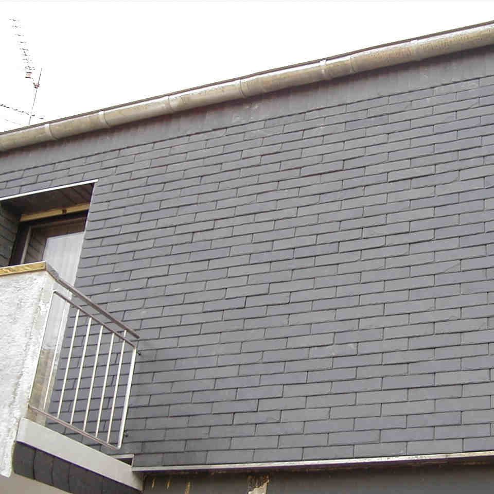 Giebelfassade in Schiefer – Schaaf & Dornhöfer Aachen